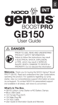 NOCO BOOST PRO GB150 User guide