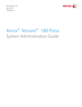 Xerox Versant 180 Administration Guide