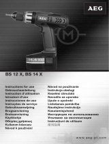 AEG BBM 12 STX Owner's manual