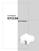 NEC GT2150 Owner's manual