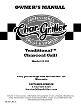 CharGriller 2197 Owner's manual