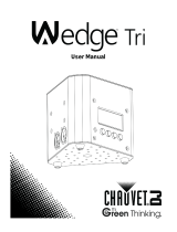 CHAUVET DJ Wedge Tri User manual