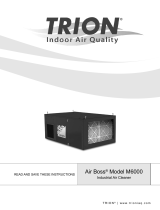Trion M6000 Air Boss Owner's manual