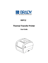 Brady BBP12 User manual
