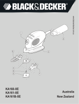 Black & Decker KA160-XE User manual