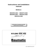 Baumatic BSGH75 User manual