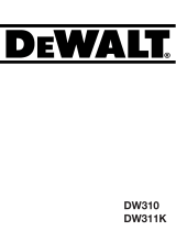 DeWalt DW 311 Owner's manual