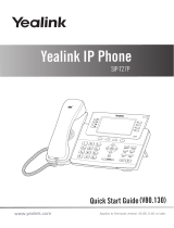 Yealink SIP-T27P Quick start guide