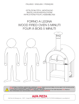Alfa Pizza Forno 5 - Copper Operating instructions