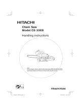 Hitachi CS 33EB User manual