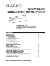 Asko D5434XXLB Installation Instructions Manual