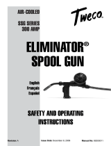 ESAB Air-Cooled SSG Series 300 AMP ELIMINATOR® Spool Gun User manual