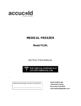 AccuCold FS24LTBC User manual