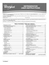 Whirlpool WRT519SZDM Owner's manual