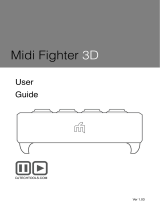 DJTECHTOOLS Midi Fighter 3D User manual