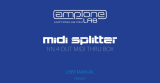Amptone Lab Midi splitter User manual