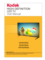 Kodak 24HDX900s User manual