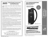Minuteman Backpack Vacuum Series User manual