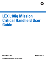 Motorola LEX L10ig User manual