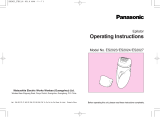 Panasonic ES 2024 User manual
