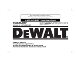 DeWalt Corded 7in Large Angle Grinder DWTDWE4517 Owner's manual