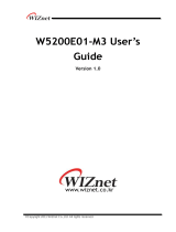 Wiznet W5200E01-M3 User manual