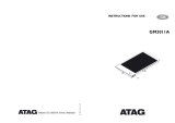 Atag GM3011A Instructions For Use Manual