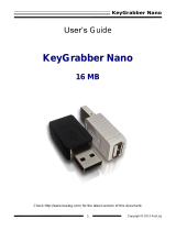 KeeLog 16 MB KeyGrabber Nano User manual