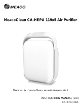 Meaco MeacoClean CA-HEPA 119x5x User manual