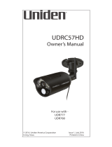Uniden UDRC57HD Owner's manual