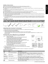 Acer H276HL Quick start guide