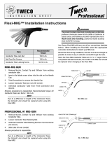 Tweco® Professional Flexi-MIG™ Installation User manual