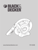 Black & Decker PD1200B User manual