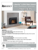Regency Fireplace Products Liberty L234 Owner's manual