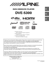 Alpine DVE-5300 Owner's manual