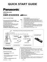 Panasonic DMRES20 Owner's manual
