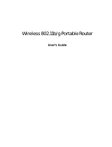 Abocom Systems 802.11b/g Portable Router WAP2102 User manual