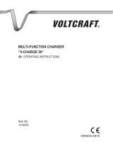 VOLTCRAFT V-CHARGE 50 Operating Instructions Manual