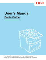 OKI MC780 User manual