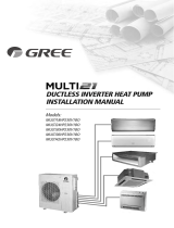 GREE MULTI30HP230V1BO User manual