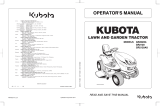 Kubota GR2120 User manual