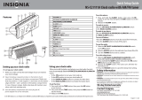 Insignia NS-CL1111 Quick setup guide