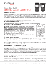 Ingenico iCT 200 Series Quick start guide