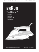 Braun TS725 Owner's manual