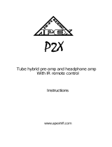 Apex Hi-Fi P2X Instructions Manual