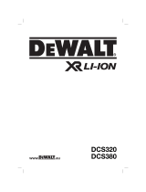 DeWalt DCS380 Owner's manual