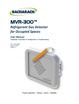 Bacharach MVR-300 User manual