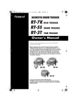 Roland RT-7K/-5S/-3T Owner's manual