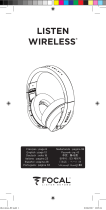 Focal Listen Wireless Chic Olive User manual