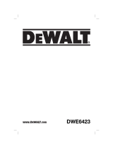 DeWalt DWE6423 User manual